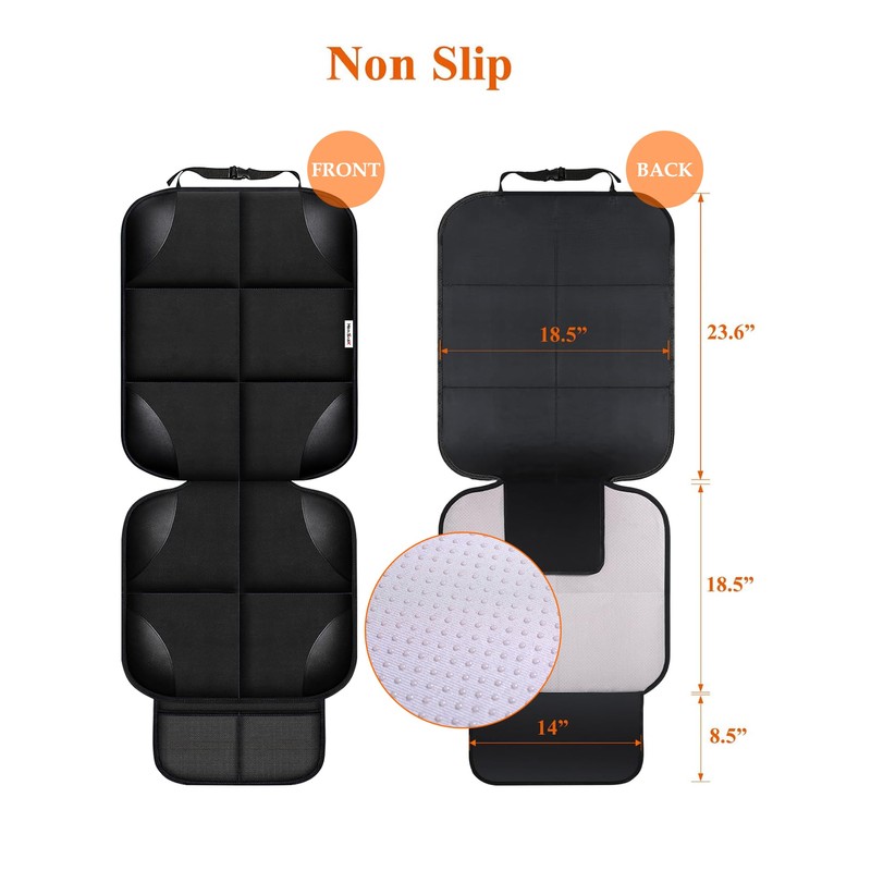 Meolsaek Car Seat Protector for Child Car Seat, Durable 600D