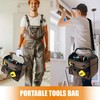 KUNLUN 15-Inch Open Top Tool Bag, Electrician Tool Bag, Tool