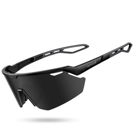 Lamicall Polarized Sports Sunglasses - UV400 Protection for Outdoor Activities