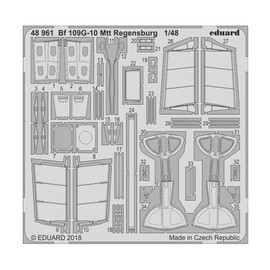 edexyuarudo 1/48 messa-syumitto Bf109G – 10 Etching Parts for (edexyuarudo) For Plastic Model Part edu48961