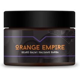 Bálsamo para barba acondicionador y suavizante The Goodfellas' smile 1.7 oz - Hecho en Italia con manteca de karité y aceite de jojoba - (Orange Empire)