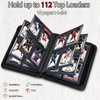 ULTRGEE 4 Slot Top Loader Binder, Top Loaders Collection Storage