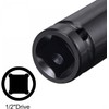 Impact Sockets, 1/2 Inch Drive 18mm Deep Impact Socket -