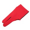 Left Hand Billiard Gloves Polyurethane Fiber Average Size Three Fingers