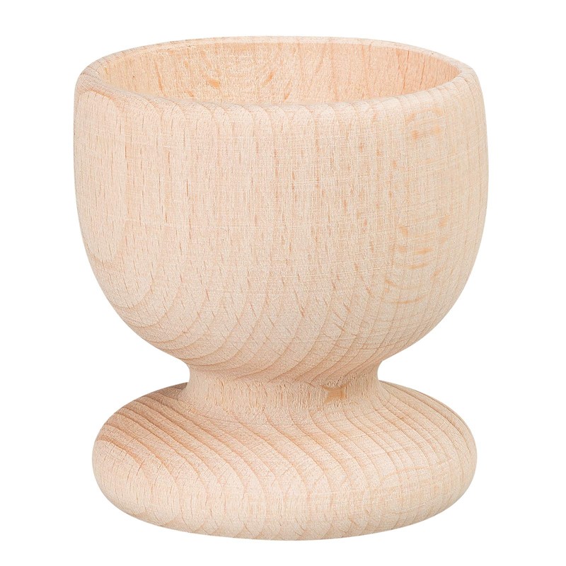 Smart Planet Set of 6 Wooden Egg Cups - Egg