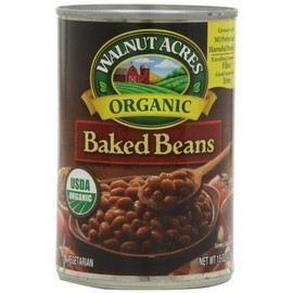 WALNUT ACRES BEAN BAKED ORG, 15 OZ, PK- 12