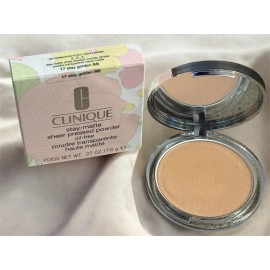 Clinique New Clinique Stay Matte Sheer Pressed Powder Oil Free Choose Your Color Boxed - 17 Stay Golden