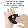 2 pcs Makeup Sponges for Foundation and Concealer Soft Triangle