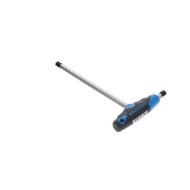 GEDORE Winkelschraubendreher für Innensechskant-Schrauben, 2K-T-Griff und Kugelkopf, SW 10 mm, Länge 238 mm, DT 2142 10