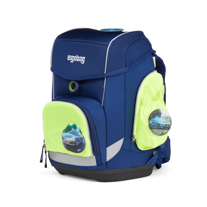 ergobag Pack Side Pockets Zip Set Visibility Set with Side