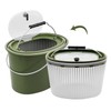 2-in-1 Fishing Bucket Double-Deck Fish Box Detachable Fish Strainer Colander