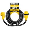Iron Forge Cable 30 Amp RV Extension Cord 6 Ft