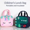 JUPSK Dinosaur Lunch Bag for Boys, Insulated Lunch Bag for