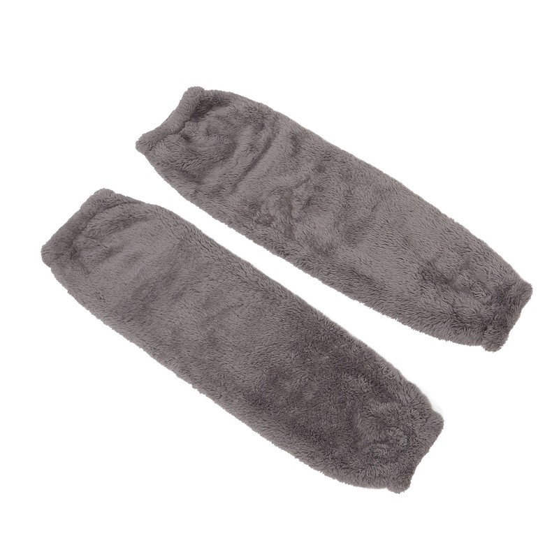 2pcs Plush Slipper Stockings Soft Warm Thickened Prevents Chilblain Over