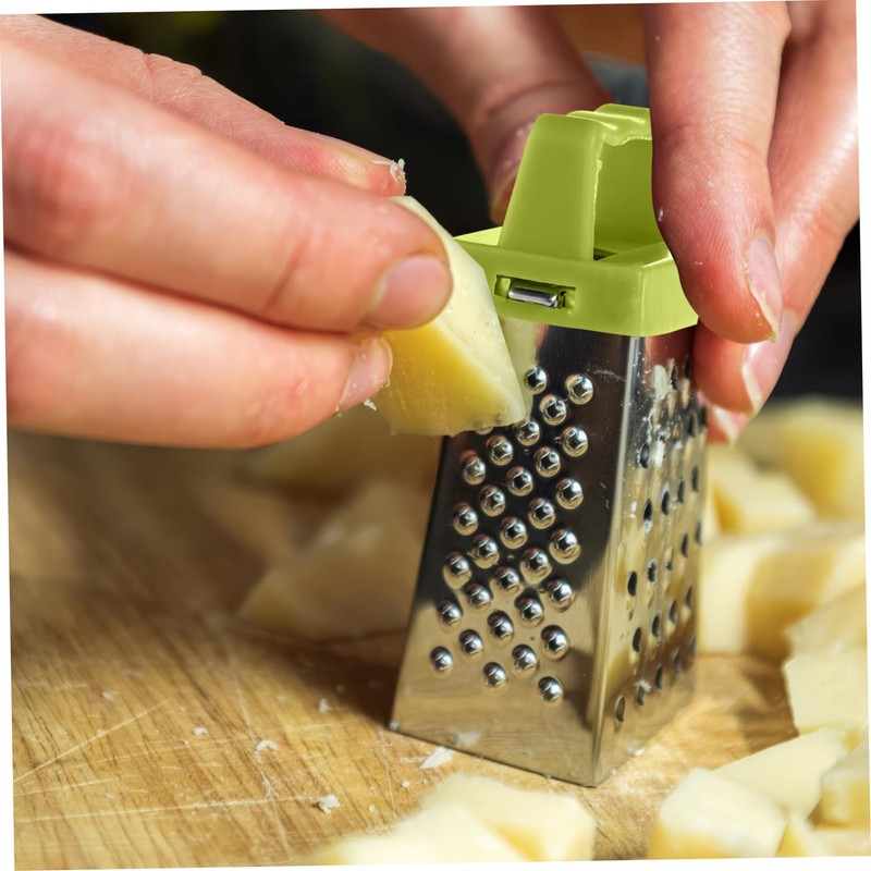 iplusmile 3-Piece Stainless Steel Mini Grater Set Cheese Shredder Vegetable