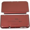 Top Bottom Front Back Housing Shell Case Cover Replacement for New 3DS LL XL Faceplate Cover (Red)