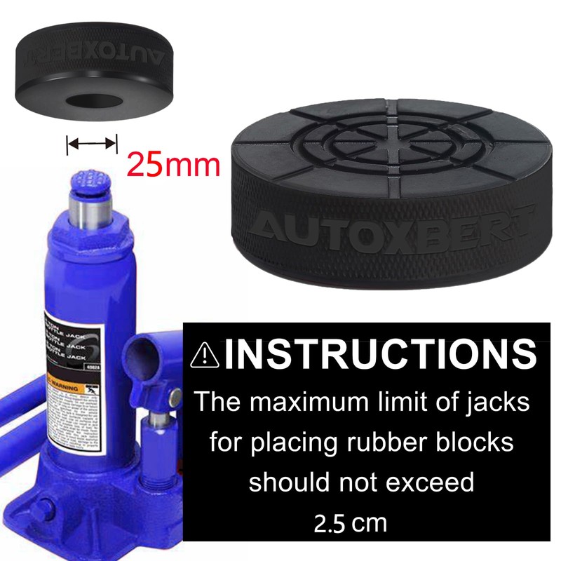 Hydraulic Car Jack Rubber Pad Bottle Jack Rubber Buffer Pad