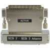 Across SCSI Converter Adapter with Built-in Termination High Pitch 68P