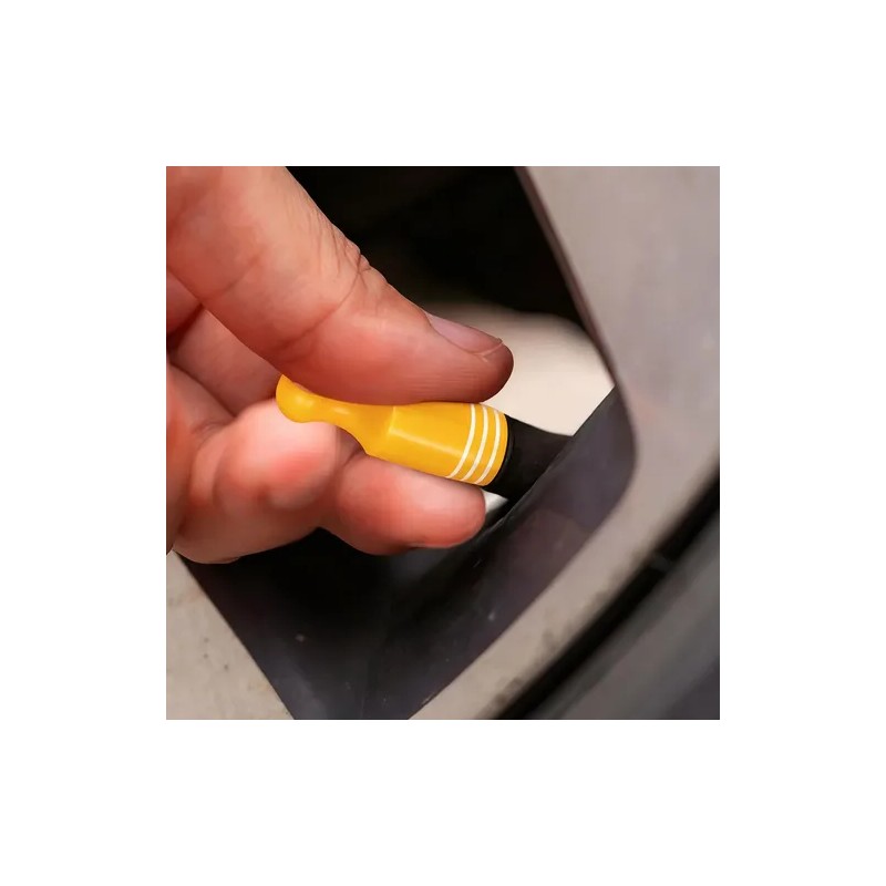 8pzs Tapones Para Llantas Aluminio Valvula Cubre Auto Moto