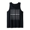Minimalist City - USA Modern Round Rock Tank Top