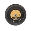 Universal Fit, Flat Free Wheelbarrow Tire and Wheel Assembly with