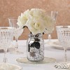 Silver Mercury Glass Mason Jars (bulk set of 12) Wedding