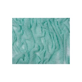 Newborn Baby Cheesecloth Swaddle Cocoon Blanket Knit Crochet Wrap Photo Photography Prop (Mint)