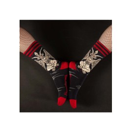 FootClothes Evil Baphomet Mythical Creatures Satanic Crew Socks Adult Unisex OSFM