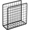 Metal Standing Napkin Holder with Wire Grid Design, Upright Dining