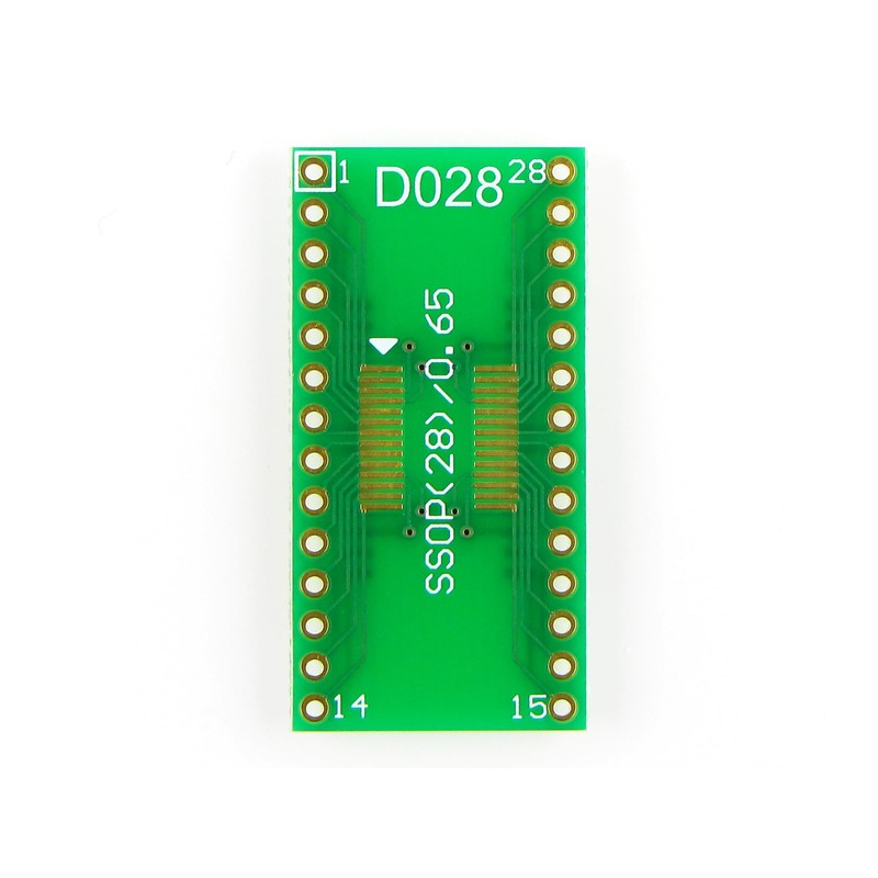 [SSOP/SOIC] 28-pin IC pitch conversion board