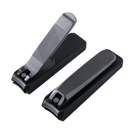 Niken Lisa Nail Clippers, Black, 1 Piece / 니켄 리사 손톱깎이, 블랙, 1개