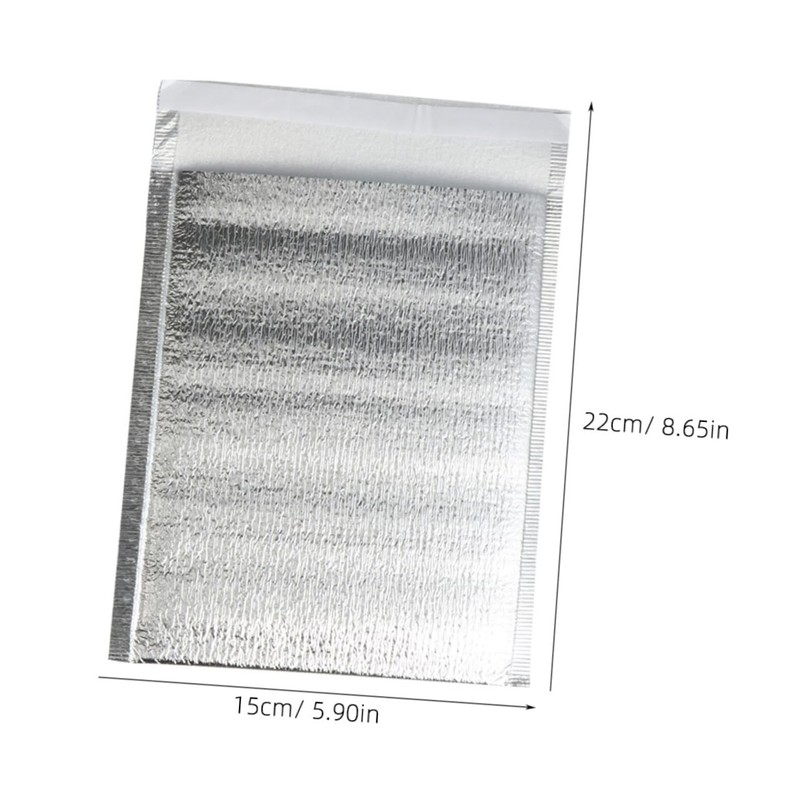 Zerodeko 100pcs Multi Function Insulated Bags Thicken Aluminum Foil Storage
