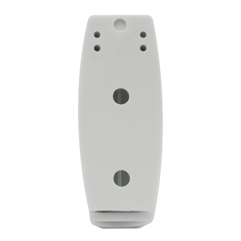 RecPro RV White Rounded Baggage Door Catch Compartment Clips Latch