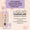 Eveline Cosmetics Liquid Camouflage Waterproof Concealer with Hyaluronic Acid and