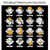CBValleyol 3 Piece Multifunctional Motorcycle Face Mask,Breathable Seamless Tube Face