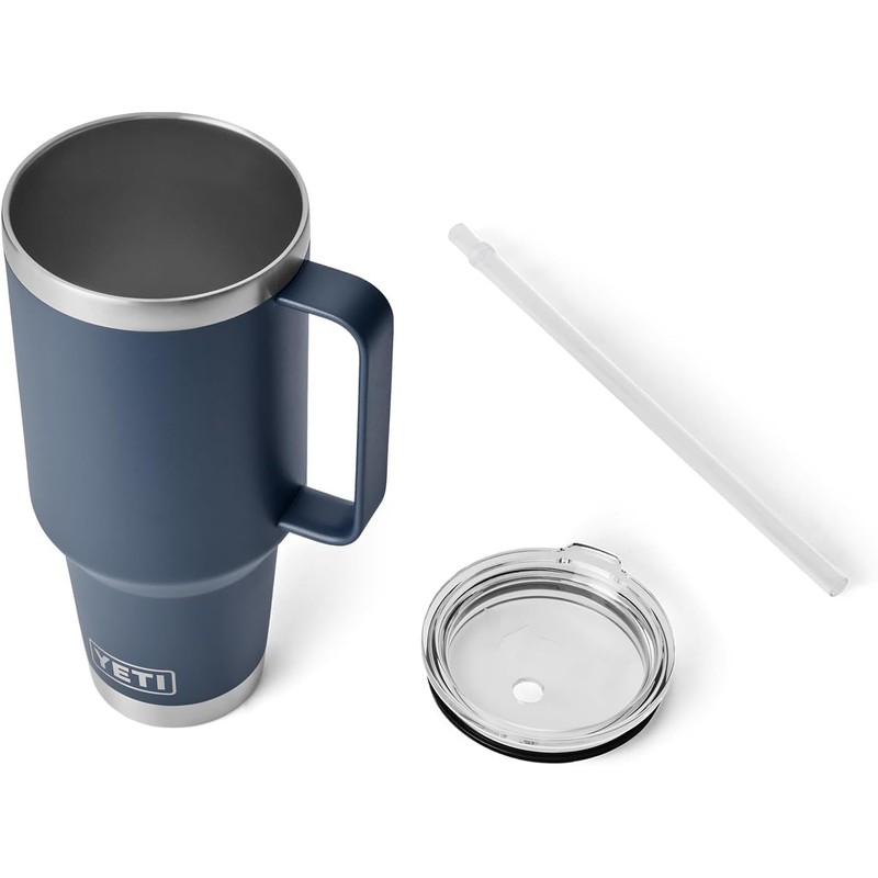 YETI Rambler Straw Cup, Navy, 42 oz