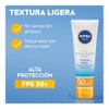 Nivea Sun Protector Solar Facial Control Brillo Efecto Matificante Instantáneo