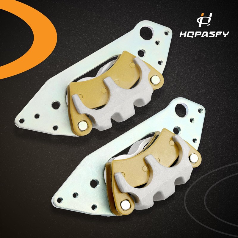 Brake Calipers with Pads Front Left & Right Compatible with