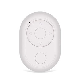 Bluetooth Phone Remote & Page Turner Control - Can Also Use to Scroll Videos for Tiktok and Control to Play/Pause The Video - It Can Work with Most Cellphones/Tablets (Andriod 8.0+ and iOS 13.0+)