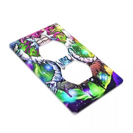 Wyfacai Comic Rick Light Switch Plate Cover Decorative Panel Receptacle Switch Plates and Electrical Outlet Covers Wall Plate for Boys Girls Kid Bedroom Kitchen Home Decor, 1-Gang Duplex, 0254152