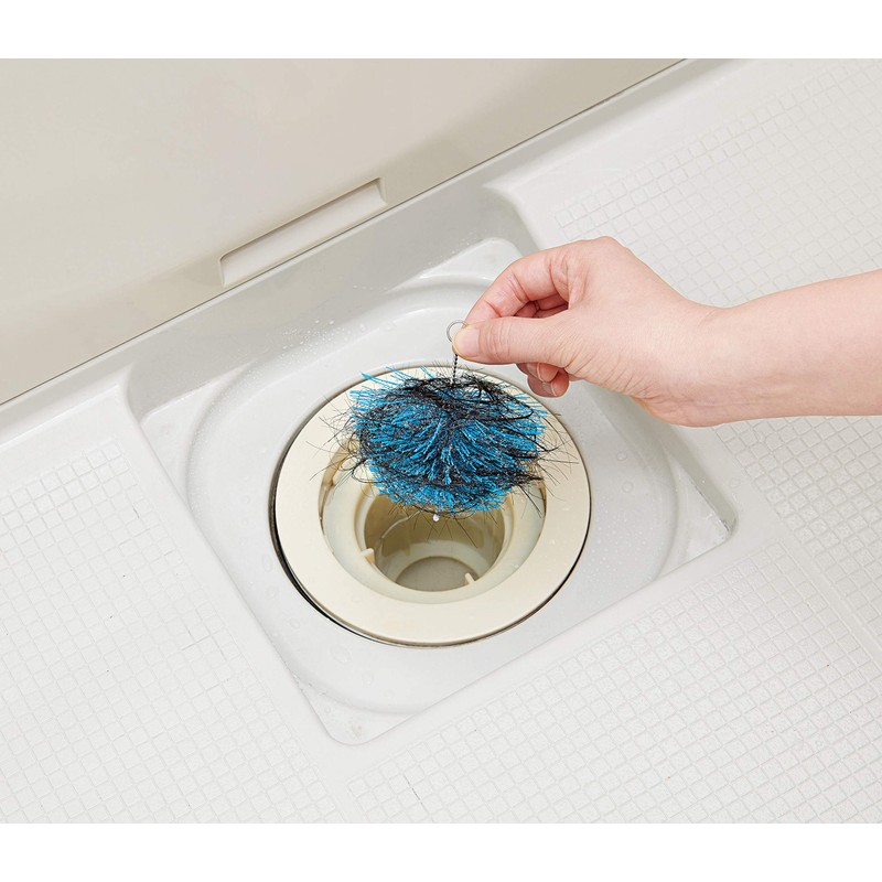 Cogit 92046 Sneak Bath Hair Catcher, Set of 3, Blue