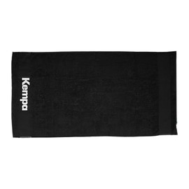 Kempa Children's and Adult Sports Towel, Black/White, 140 x 70 cm