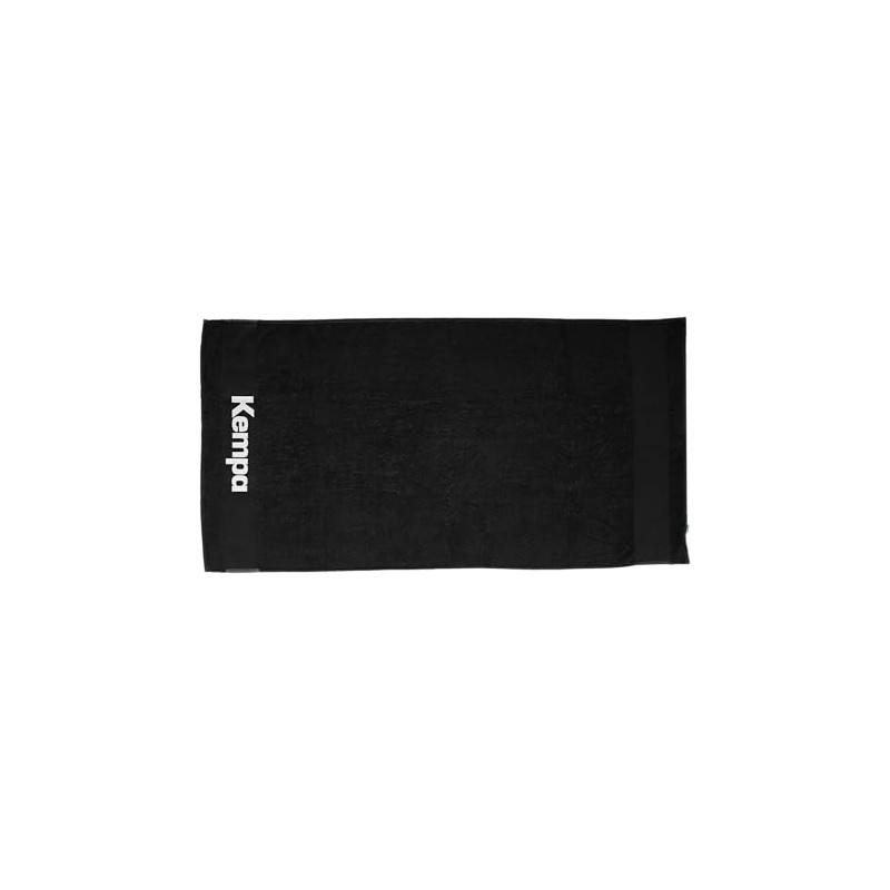 Kempa Children's and Adult Sports Towel, Black/White, 140 x 70