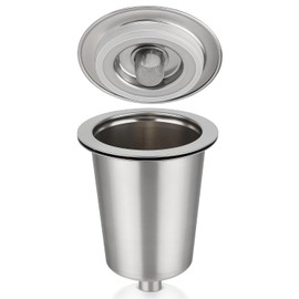 Reusable Stainless Steel Filter Cup for Cuisinart, Compatible with Cuisinart #SS-RFC HomeBarista Reusable Filter Cup, Upgraded Version (1 Pack)