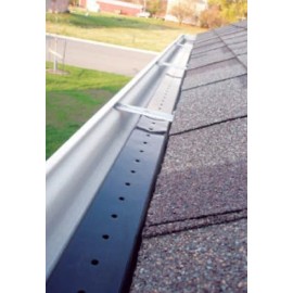 Gutter Drainer 25 Feet | Gutter Guards | Leaf Filter Protection | Black | Hansen