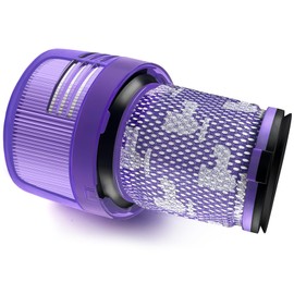 2 Stück Ersatz Filter für Dyson V12 Detect Slim Staubsauger,Absolute Extra/Total Clean/Fluffy Zubehör Hinterer Filter Ersatzteil 971517-01