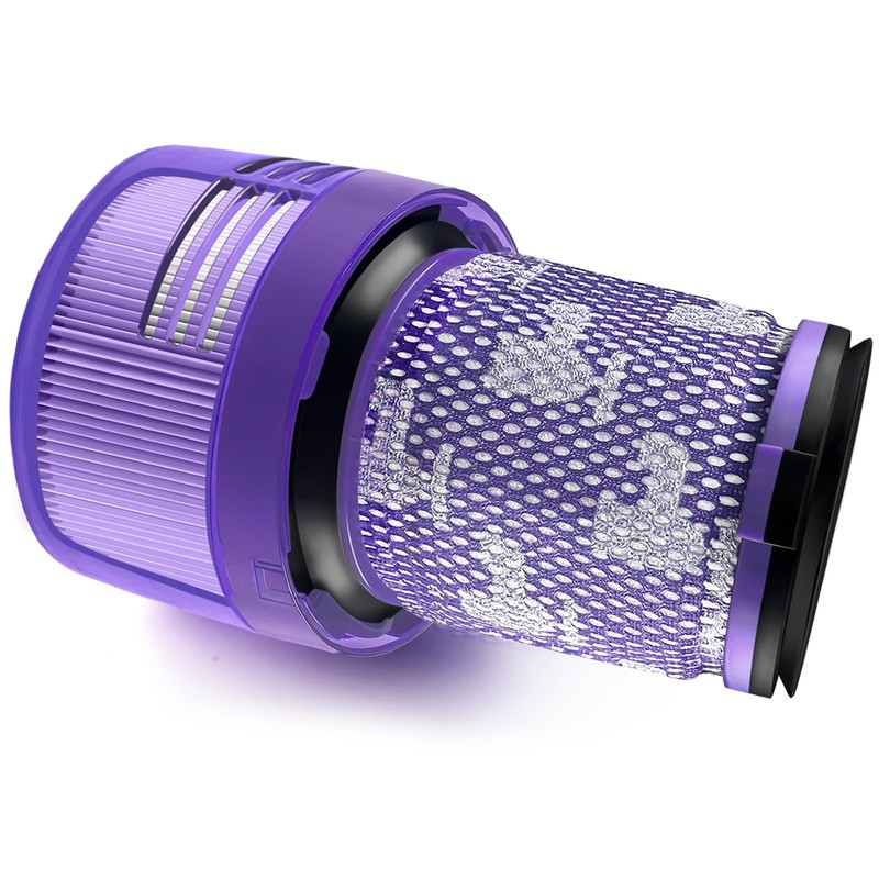 2 Stück Ersatz Filter für Dyson V12 Detect Slim Staubsauger,Absolute