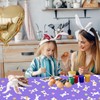 Easter Tablecloth, Easter Bunny Table Covers, Easter Colourful Egg Table,
