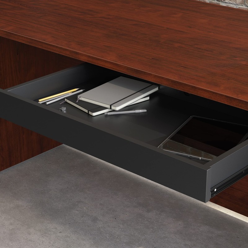 OfficeWorks by Sauder Pencil Drawer, Black finish