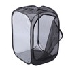 Black Collapsible Foldable Ventilated Insect Light Transmission Mesh Cage House